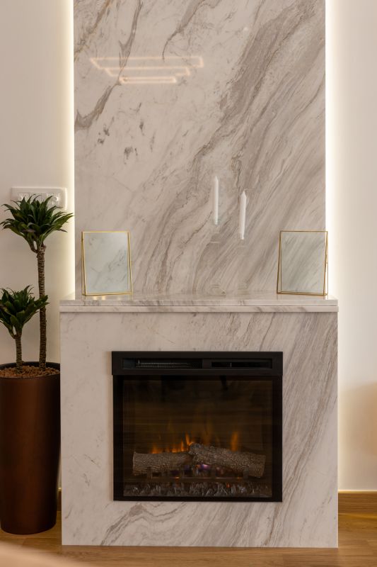 Fireplace Tile Finish